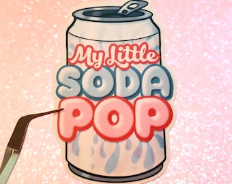 KPop Demon Hunters Saja Boys Soda Pop Sticker | My Little Soda Pop | KPDH Merch | Huntrix