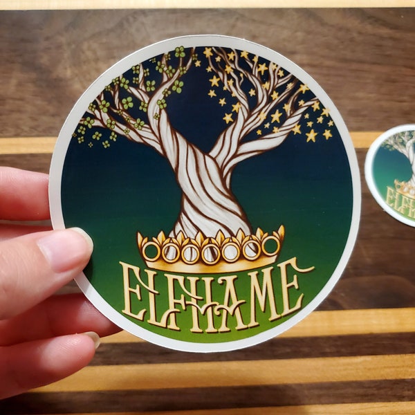 Elfhame Stickers, from A Cruel Prince by Holly Black (Folk of the Air series)
