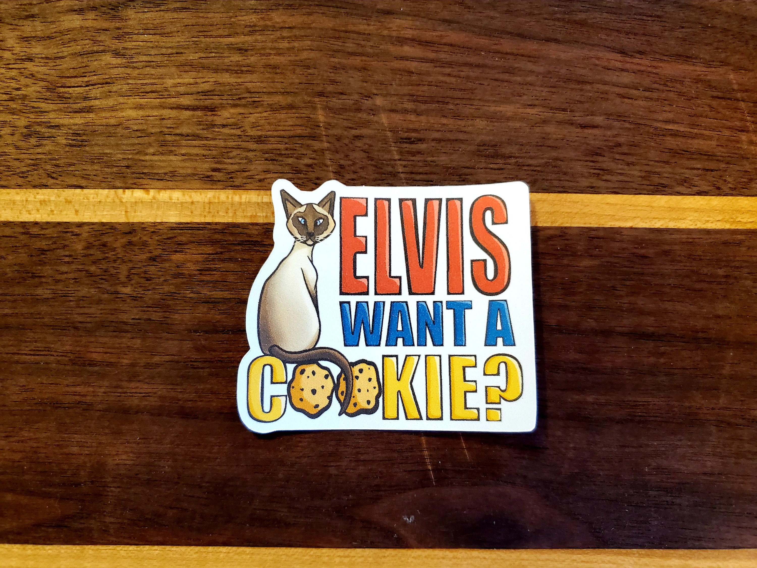 Elvis Cat Elvis the Cat from My Favorite Murder with quote: Elvis | Etsy