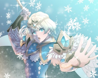 Ice Princess Fjorm (11x17 in. Poster)