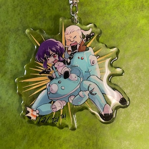 Ta Ta Ta Tachikoma keychain charm