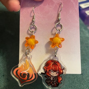 Diluc Earrings