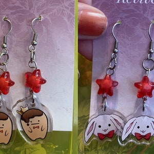 Rainbow Idol Boy Earrings