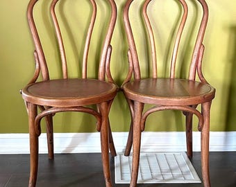 Vintage Set 1950's Virtue Brothers California Dining Chairs MCM