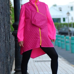 Fuschia pink best sale jacket