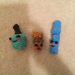 Rainbow loom makeup: choose any one