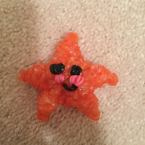 Rainbow loom star