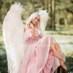White angel wings, angel wings, wedding wings,  giant sexy wings, wings cosplay, Christmas angel, Lucifer wings