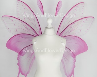 Pink fairy wings discount