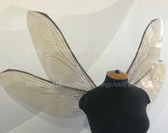 Dragonfly wings, butterfly brown wings, elf wings, fairy wings, wings Photo Prop, butterfly wings, fantasy halloween, magical fairy,