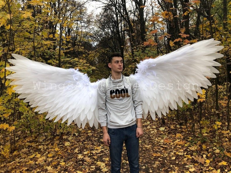 White angel wings, Lucifer wings, wedding wings, Lucifer Morning White angel wings, Lucifer wings, wedding wings, Lucifer Morning