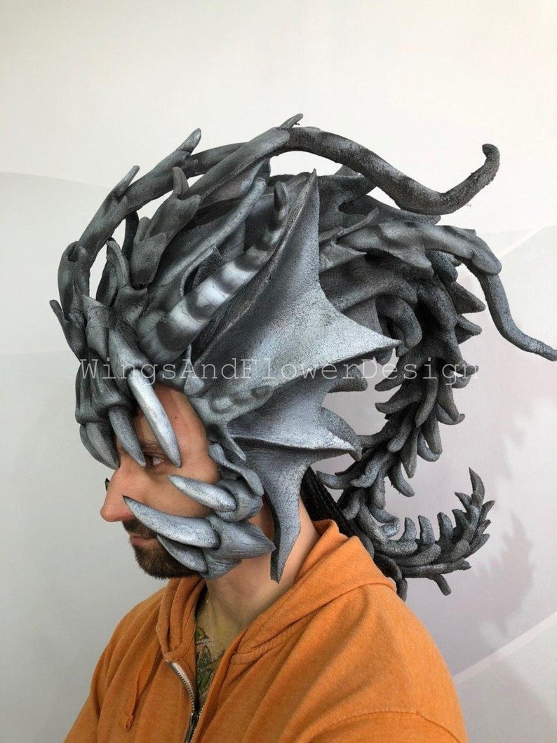 Alien headdress Alien headpiece unique headpiece Alien | Etsy