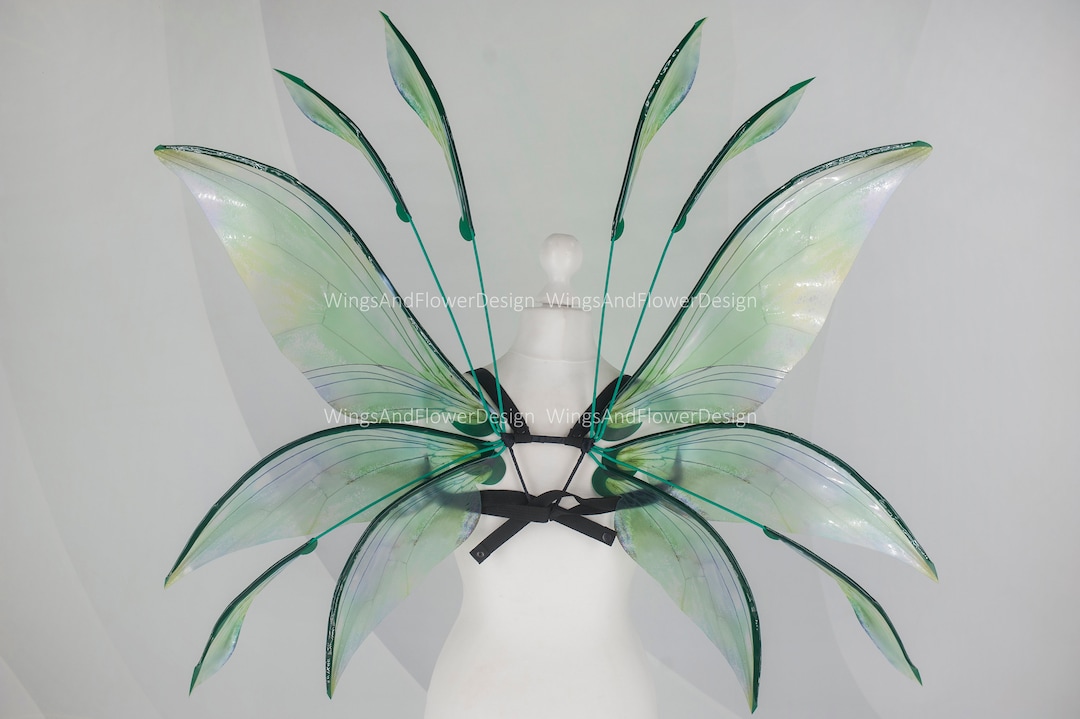 Green Butterfly Wings Forest Fairy Costume, Photo Prop Etsy — free download