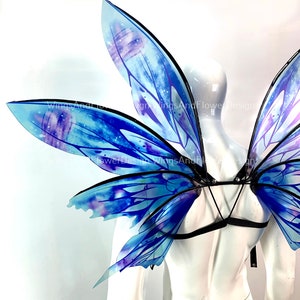 Blue Butterfly Wings, Blue Butterfly Fairy Wings, Costume Wings, Blue ...