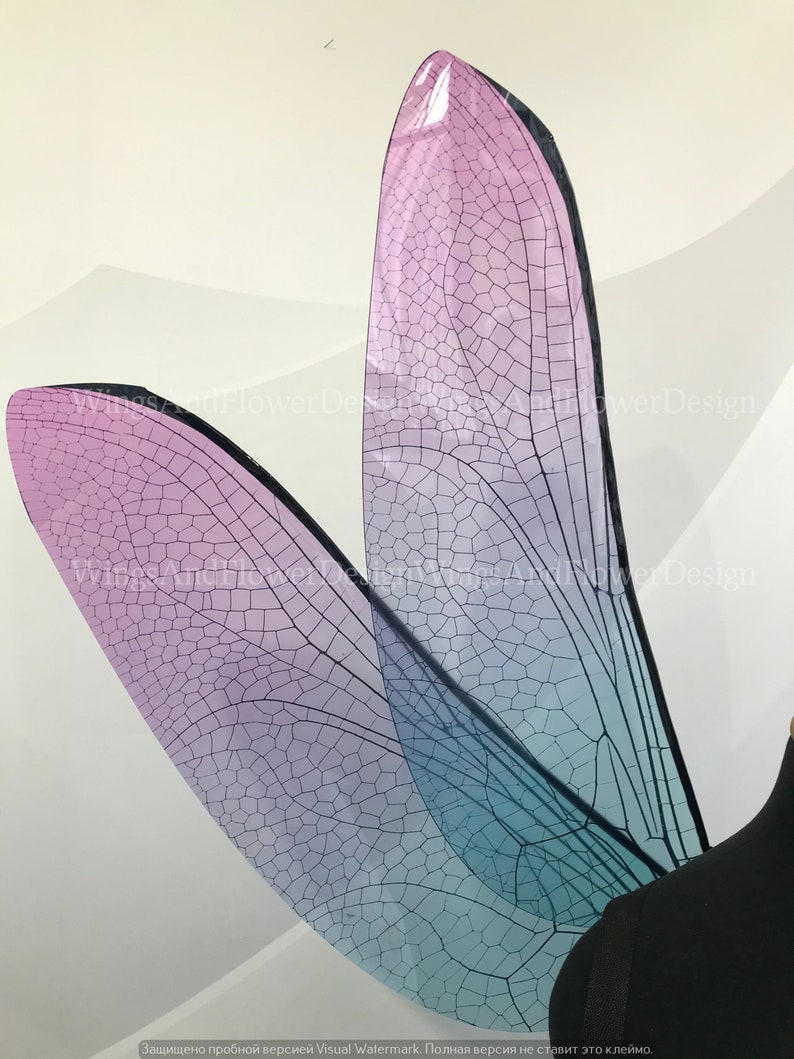 Dragonfly wings, butterfly blue purple wings, elf wings, fairy wings, wings Photo Prop, butterfly wings, fantasy halloween, magical fairy, image 5