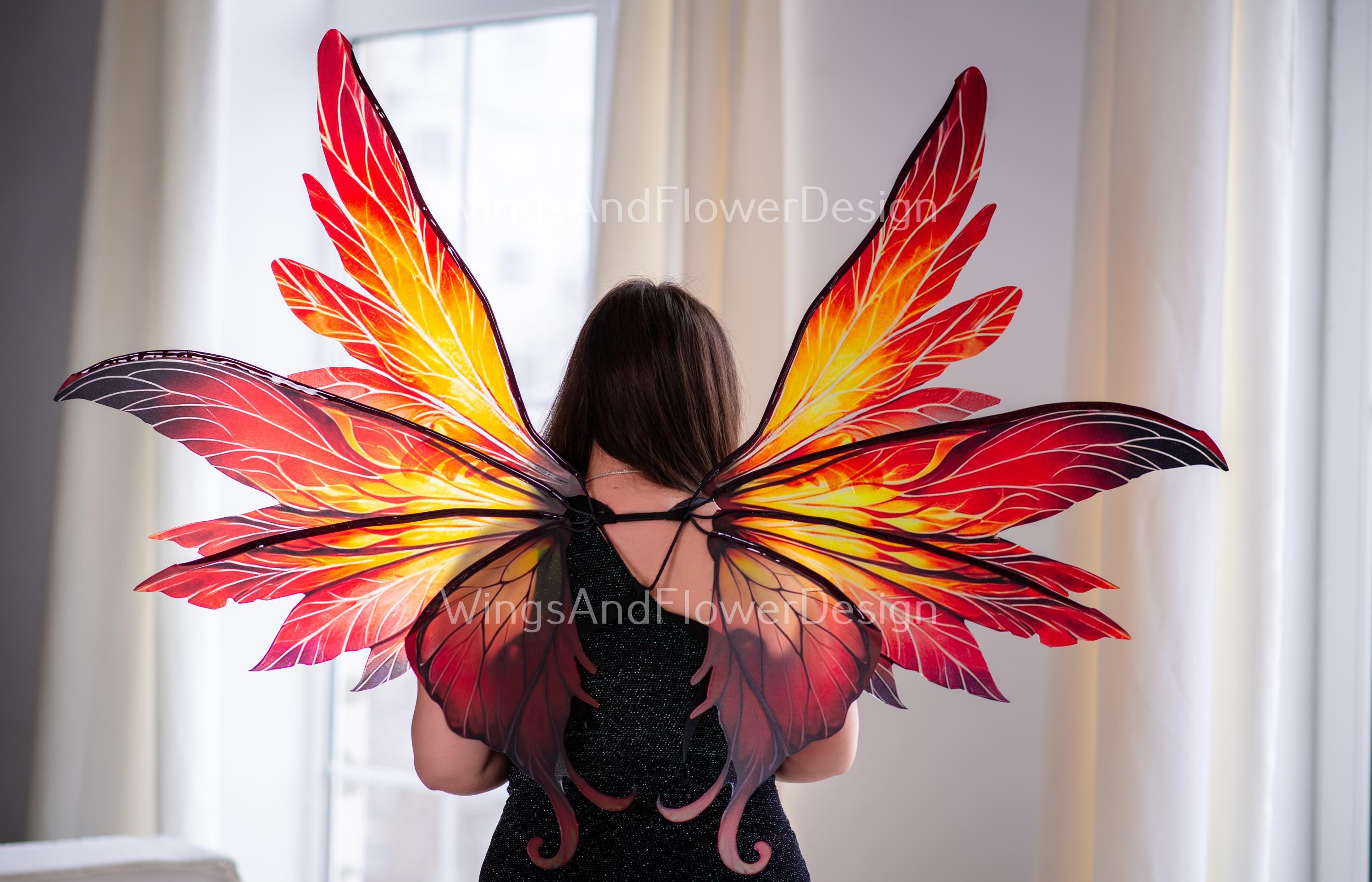 炎の翼、ファイヤーショー用の妖精の翼、 Fire Wings 炎の翼、ファイヤーショー用の妖精の翼、 Fire Wings
