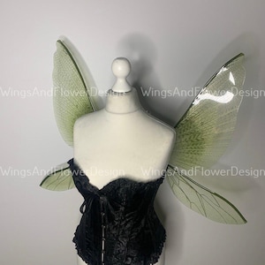 Green swamp butterfly wings, butterfly fairy wings costume wings Fairy wings, Green Swallowtail, Green wings, halloween