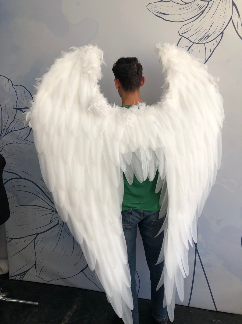 Weiße Engel Flügel Engel Flügel Hochzeit Flügel riesige Etsy