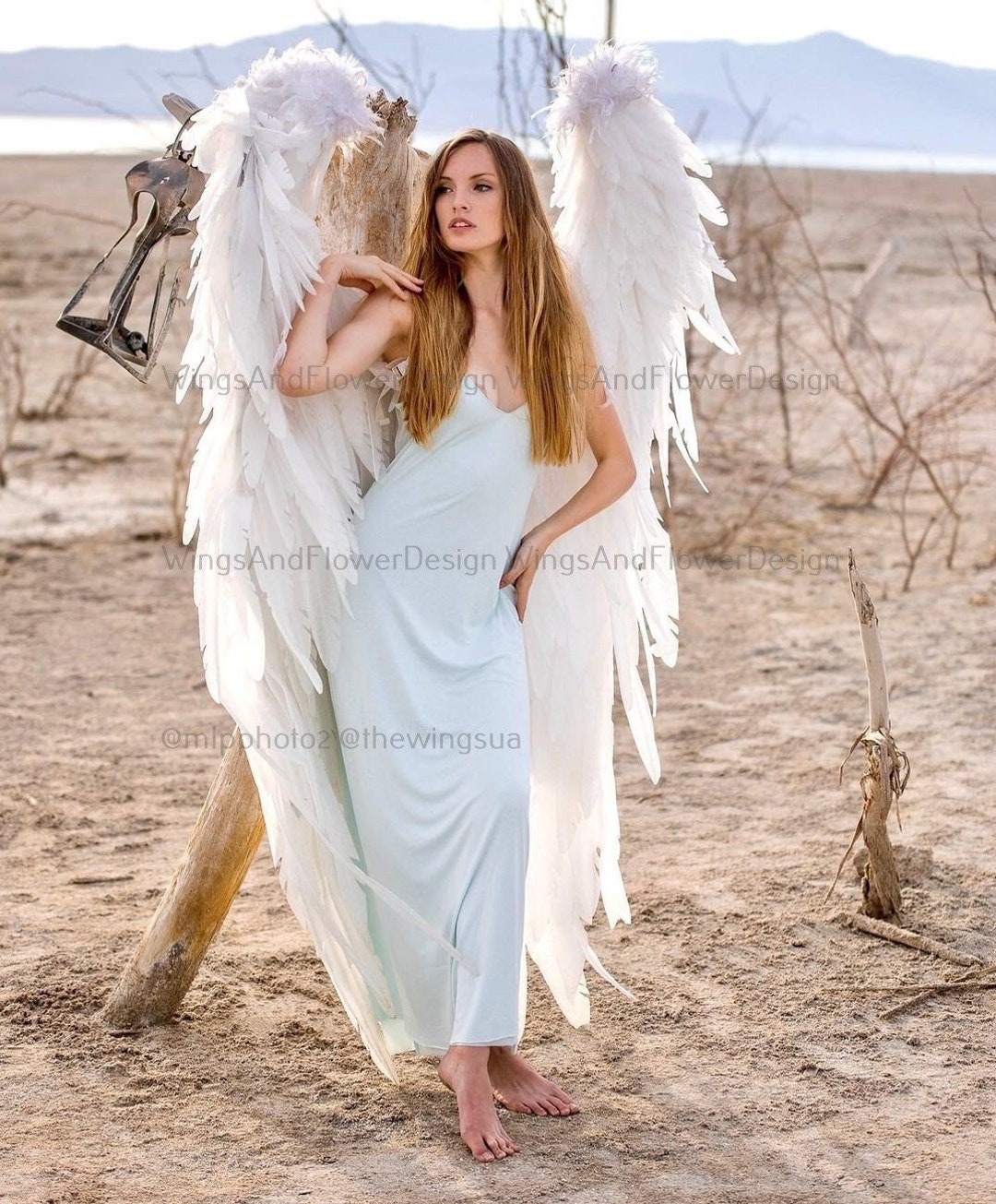 トリートユアセルフ angel wings long dress white treat urself angel wings long dress｜Yahoo!フリマ（旧PayPayフリマ）
