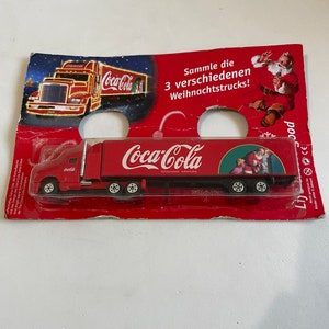 Coca Cola Collectable Toy Truck Set 3 Pieces Christmas Santa Lorry Holidays Coca Cola Collectable Toy Truck Set 3 Pieces Christmas Santa Lorry Holidays