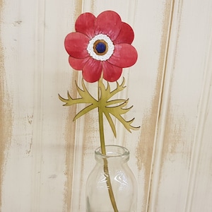 Wooden Anenome for home decor