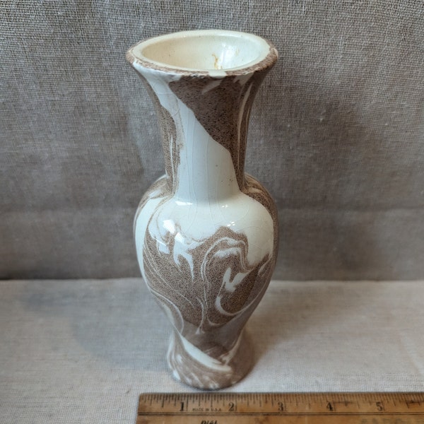 Vintage Mount St. Helens Ashware Ash Ware Bud Vase Flower Vase 7"