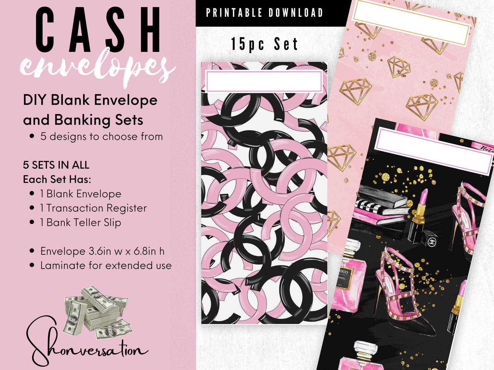 Printable Cash Envelope Templates to Help You Organize Your Money 12