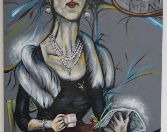 Chantelle D'Amour acrylic painting one-off artwork