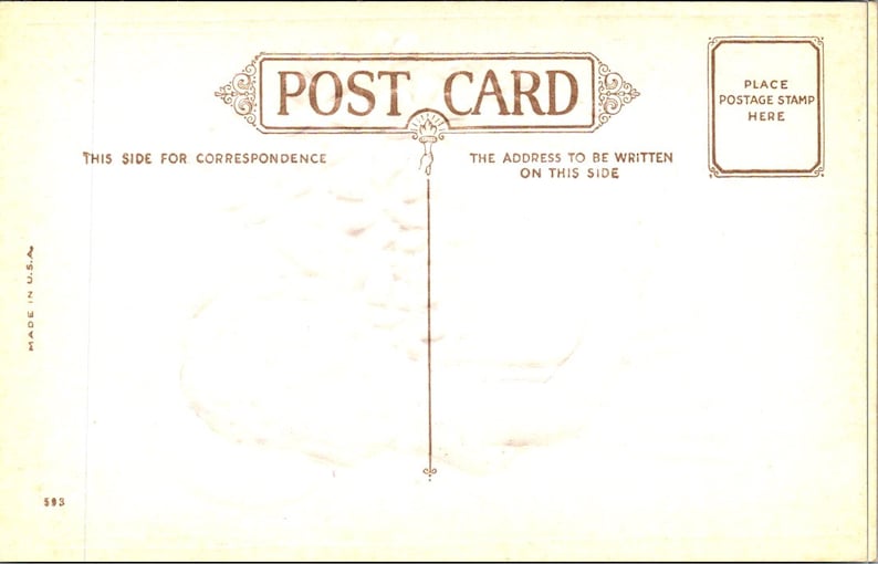 Early 1900\u2019s Easter Greeting postcard vintageantique Best Easter Wishes