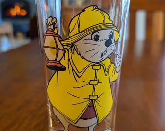 Vintage 1977 Pepsi Collector Series Drinking Glass Walt Disney Bernard