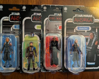 New in Box Star Wars Retro Collection Mini Figurines Lot of 4 M4