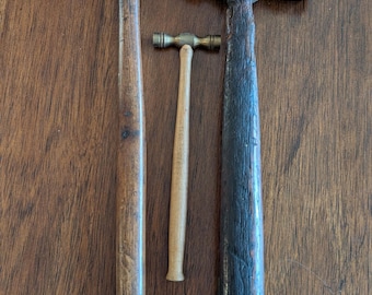 Vintage Hammers Lot of 3 Various Sizes, Styles KB1