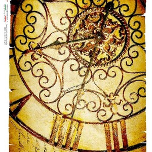 Decoupage Queen Time A3 Rice Paper Decoupage Scrapbooking