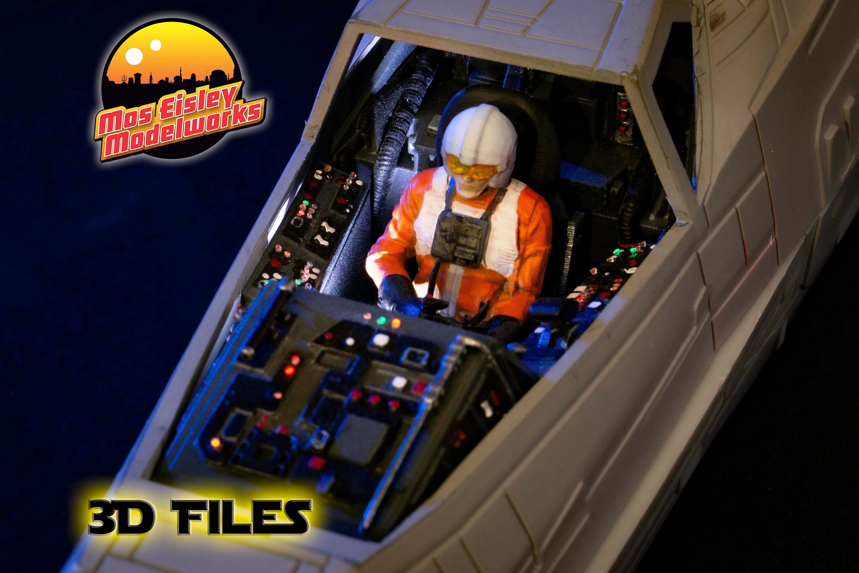 X Wing Cockpit Upgrade Files Etsy