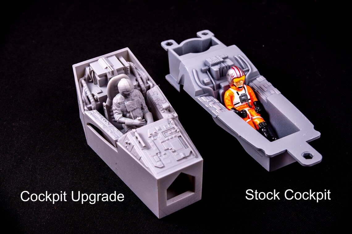 X Wing Cockpit Upgrade Files Etsy