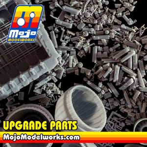 Zvezda/Revell Star Destroyer Ultimate Upgrade Parts OVER 1200 PARTS!