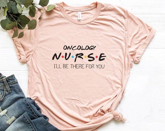 Camiseta de enfermera oncológica: inspirada en la serie Friends