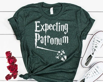 Expecting Patronum Shirt: Funny Pregnancy Announcement Tee
