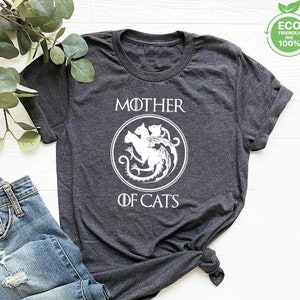 Mother of Cats Shirt, Funny Mom of Cats Shirt, Cat Lover Shirt, Gift for Cat Owner, Cat Shirt, Catlover Gift, Cute Cat Shirt, Kitty Kat Tee