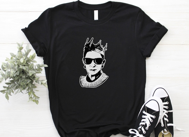 Ruth bader ginsburg t-shirt, notorious rbg tee, crew-neck shirt, short sleeve tshirt, feminist tops
