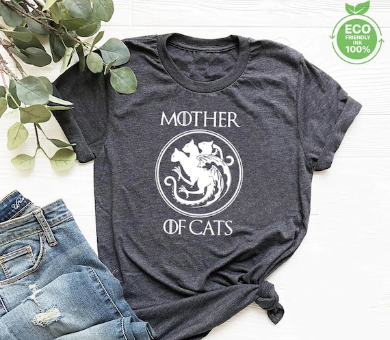 Womens Mother Of Cats Tshirt, Tee Shirt Gift For Kitty Mom Womens Mother Of Cats Tshirt, Tee Shirt Gift For Kitty Mom