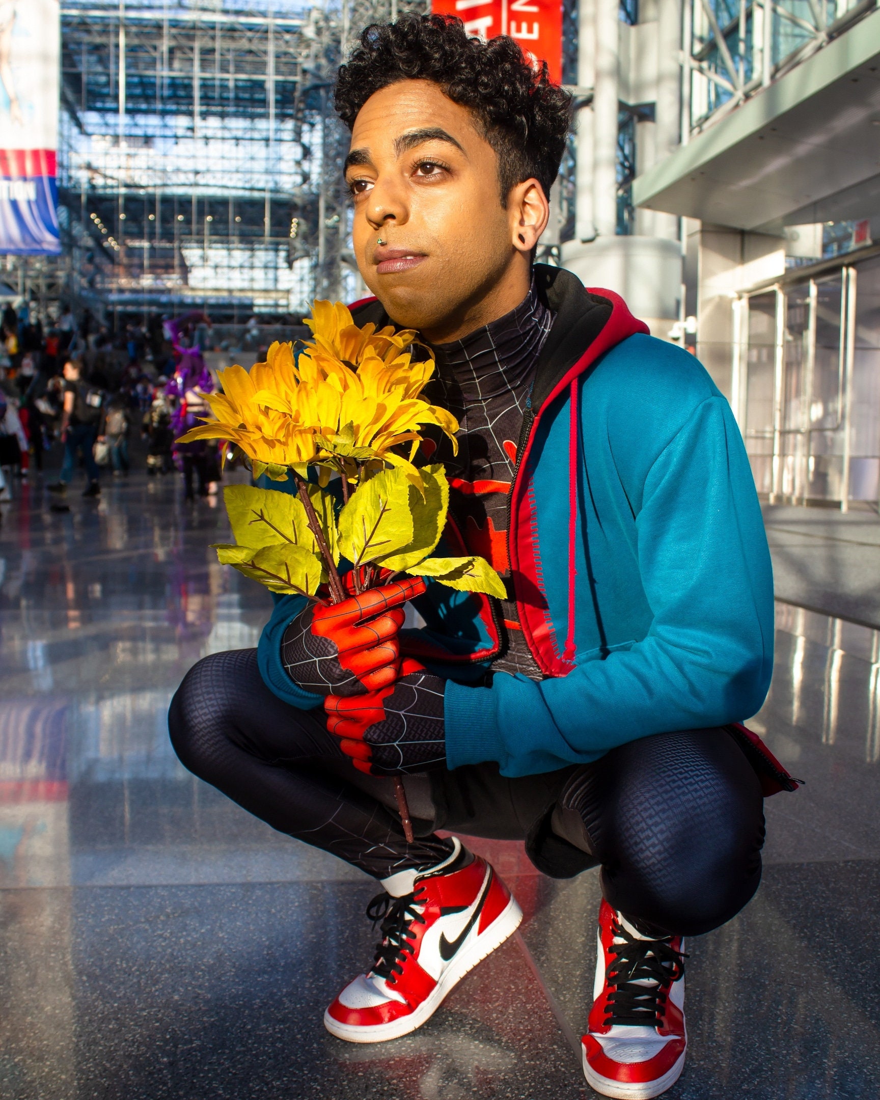 Sunflower Miles Morales Etsy UK