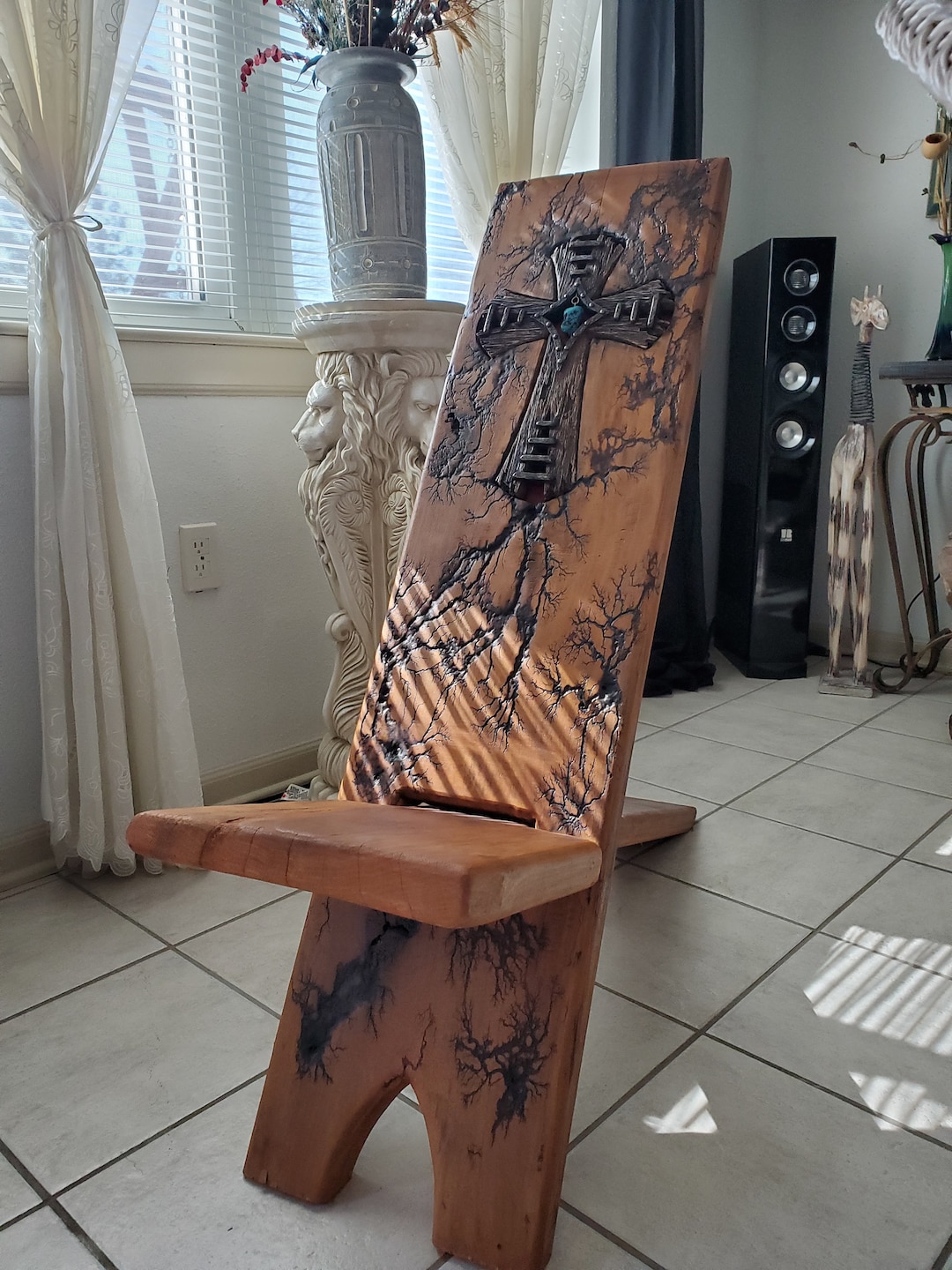 Lichtenberg Viking Chair - Etsy
