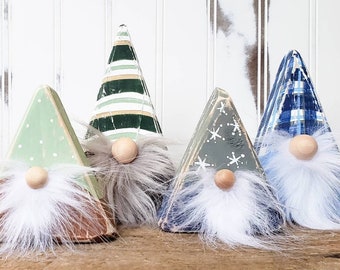 DIY Winter Gnome Painting Kit | Winter Christmas Gnomes | DIY Wood Craft Kit | Holiday Gift Idea | Kids Christmas Gifts | Group Activity