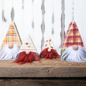 DIY Fall Gnome Painting Kit - Autumn Wood Craft Decor