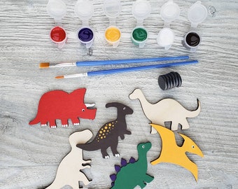 Kit bricolage aimant ou guirlande de dinosaure : activité manuelle pour tous les âges