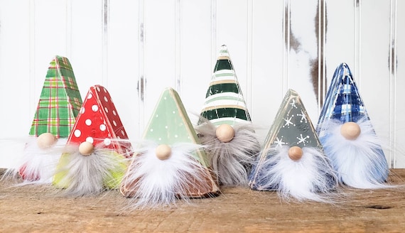 DIY Kit, Christmas Tree Ornament Kit, Painting Craft Kit, DIY