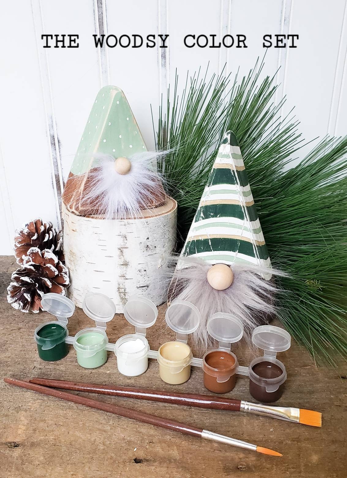 3 Gnome Felting Kits For Mother's Day 6 Inch Gnomes Ornaments Kit Include Everything To Make - Friendly Instruction Gift For Mom, Gift For Wedding