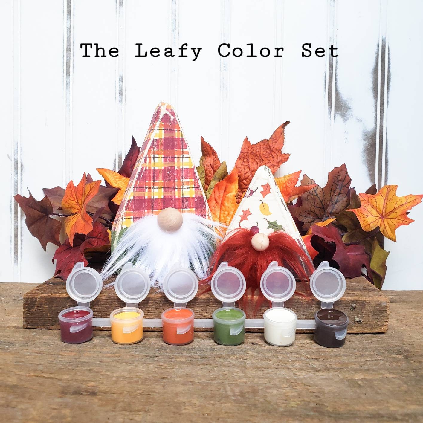 DIY Fall Gnome Painting Kit Make Your Own Wood Gnomes | Etsy
