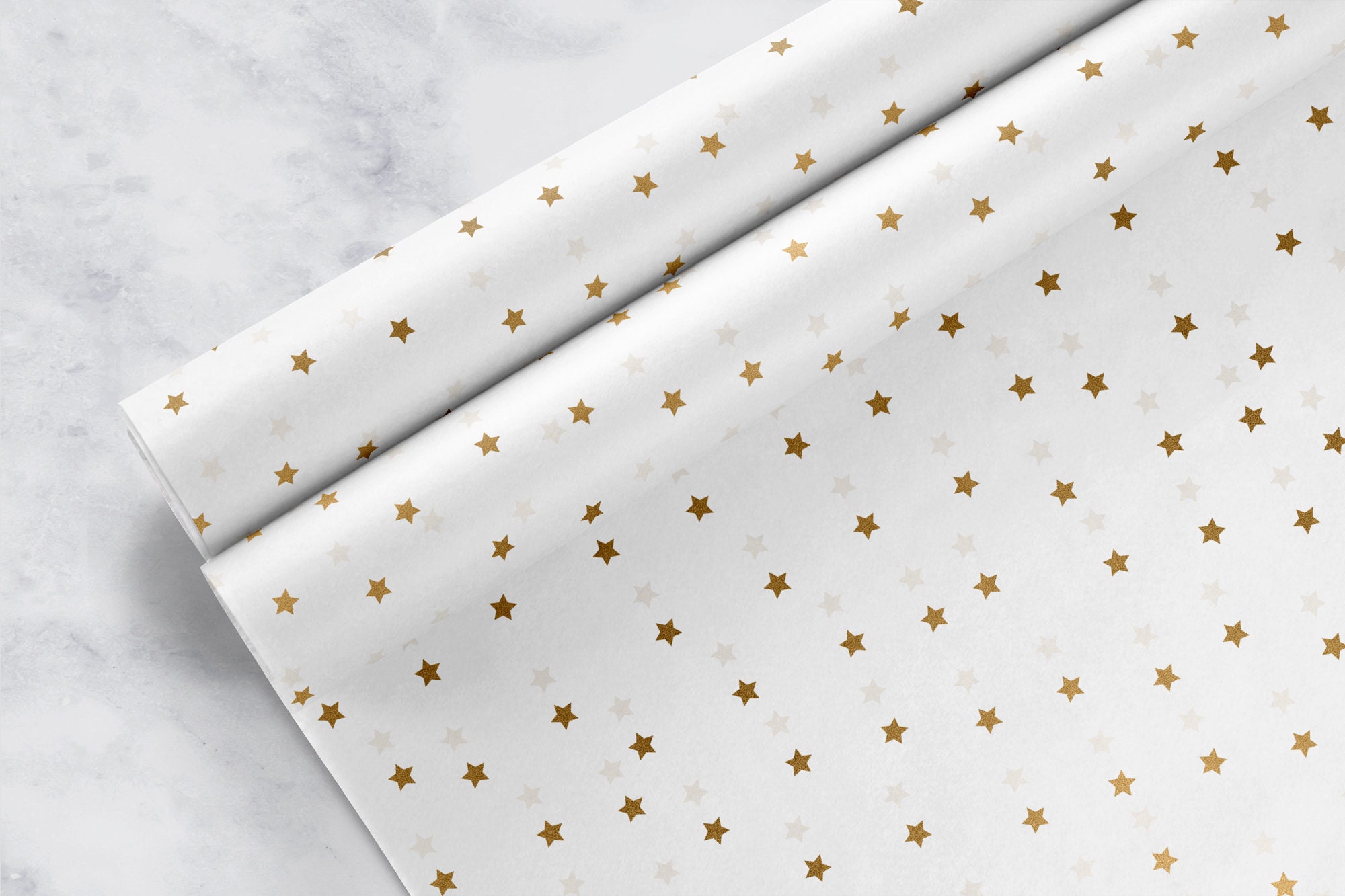 Gold Silver Bronze Sparkles on Black Tissue Wrapping Paper Packaging,  Branding Stationery, Gift Wrapping 67x47 Cm 50 Sheets 